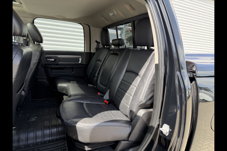 Dodge Ram 1500 5.7 V8 4x4 Crew Cab 5'7 Longhorn / vaste prijs rijklaar € 39.950 ex btw / euro 6 / lease vanaf € 652 / airco / cruise / navigatie / prins lpg / leer / trekhaak 3500 kg !