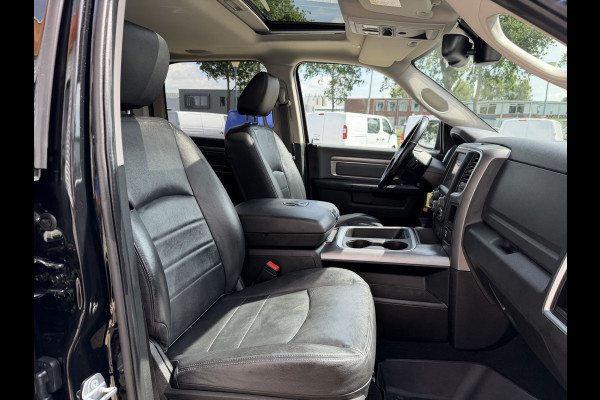 Dodge Ram 1500 5.7 V8 4x4 Crew Cab 5'7 Longhorn / vaste prijs rijklaar € 39.950 ex btw / euro 6 / lease vanaf € 652 / airco / cruise / navigatie / prins lpg / leer / trekhaak 3500 kg !