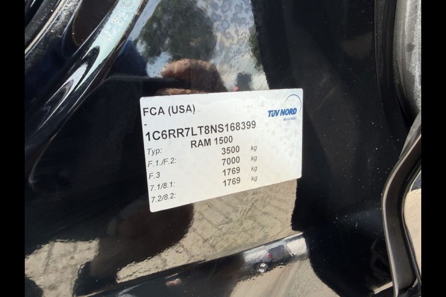 Dodge Ram 1500 5.7 V8 4x4 Crew Cab 5'7 Longhorn / vaste prijs rijklaar € 39.950 ex btw / euro 6 / lease vanaf € 652 / airco / cruise / navigatie / prins lpg / leer / trekhaak 3500 kg !