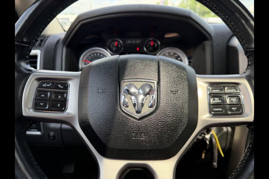 Dodge Ram 1500 5.7 V8 4x4 Crew Cab 5'7 Longhorn / vaste prijs rijklaar € 39.950 ex btw / euro 6 / lease vanaf € 652 / airco / cruise / navigatie / prins lpg / leer / trekhaak 3500 kg !