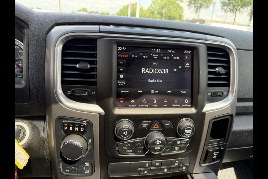 Dodge Ram 1500 5.7 V8 4x4 Crew Cab 5'7 Longhorn / vaste prijs rijklaar € 39.950 ex btw / euro 6 / lease vanaf € 652 / airco / cruise / navigatie / prins lpg / leer / trekhaak 3500 kg !