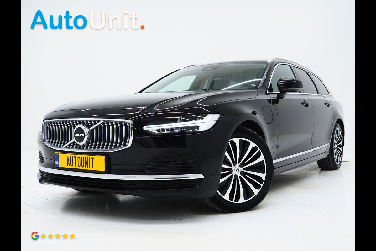 Volvo V90 2.0 T6 Plug-in hybrid AWD Long Range | Leder | Pilot Assist | Keyless | Dodehoek | Memory | Camera | LED | Carplay