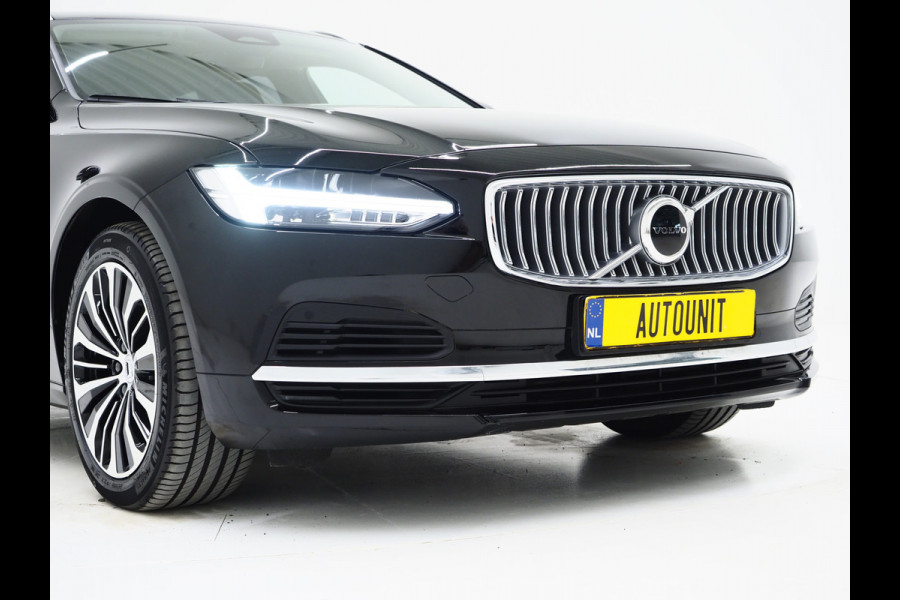 Volvo V90 2.0 T6 Plug-in hybrid AWD Long Range | Leder | Pilot Assist | Keyless | Dodehoek | Memory | Camera | LED | Carplay