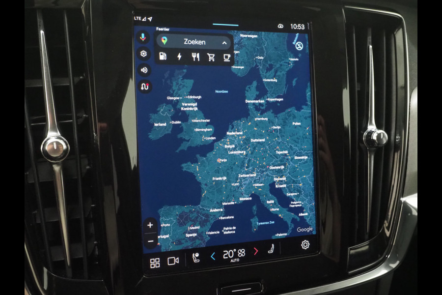 Volvo V90 2.0 T6 Plug-in hybrid AWD Long Range | Leder | Pilot Assist | Keyless | Dodehoek | Memory | Camera | LED | Carplay