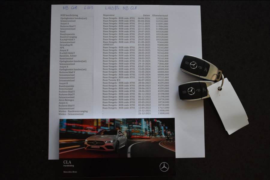 Mercedes-Benz CLA-Klasse 180 AMG NIGHT | SFEERVERLICHTING | CAMERA | APPLE CARPLAY | ANDROID AUTO | NAP