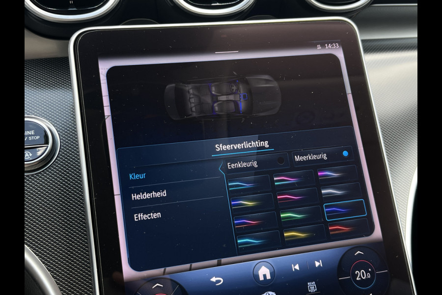 Mercedes-Benz C-Klasse 180 AMG Line | Navi | Sfeerverlichting | Camera | 18 inch