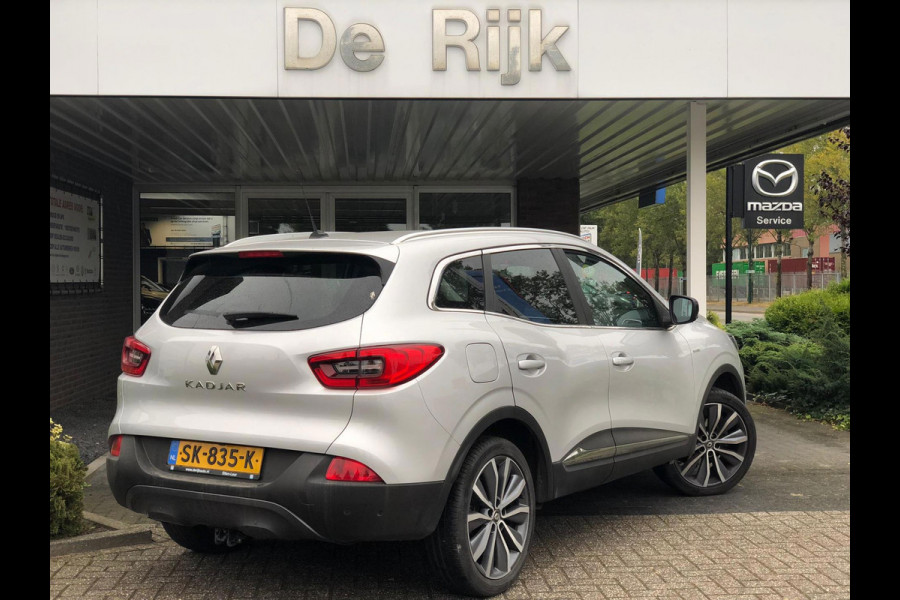 Renault Kadjar 1.2 TCe Bose | Afn. Trekhaak, Leder, Navi, Camera, Cruise, Stoelverw. | NAP, Goed onderhouden |