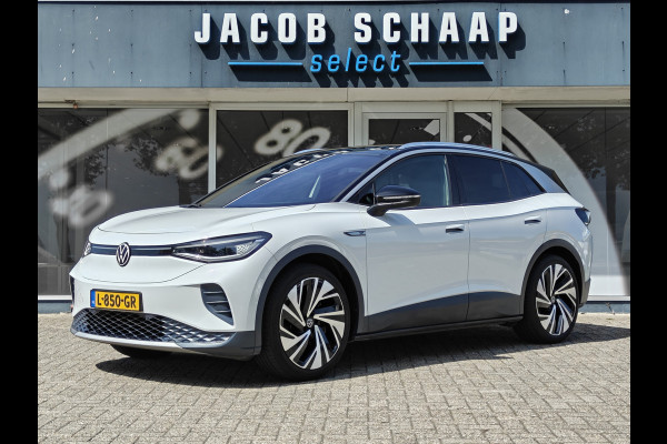 Volkswagen ID.4 First Max 77 kWh / Trekhaak / Warmtepomp / Panodak / 21" LM / Carplay / HU display
