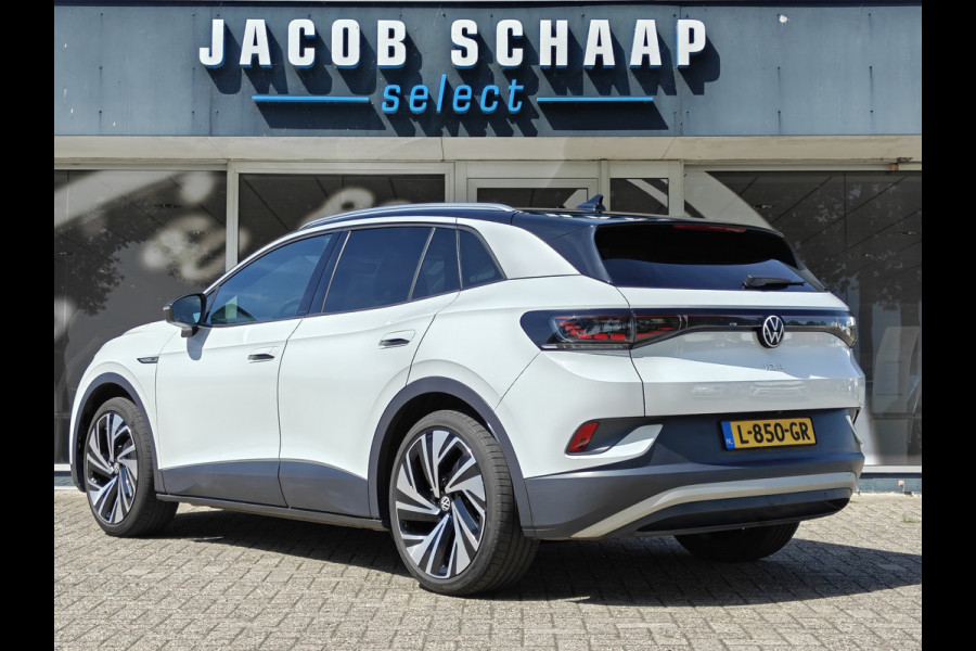 Volkswagen ID.4 First Max 77 kWh / Trekhaak / Warmtepomp / Panodak / 21" LM / Carplay / HU display