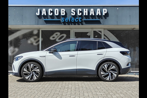 Volkswagen ID.4 First Max 77 kWh / Trekhaak / Warmtepomp / Panodak / 21" LM / Carplay / HU display