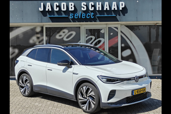 Volkswagen ID.4 First Max 77 kWh / Trekhaak / Warmtepomp / Panodak / 21" LM / Carplay / HU display