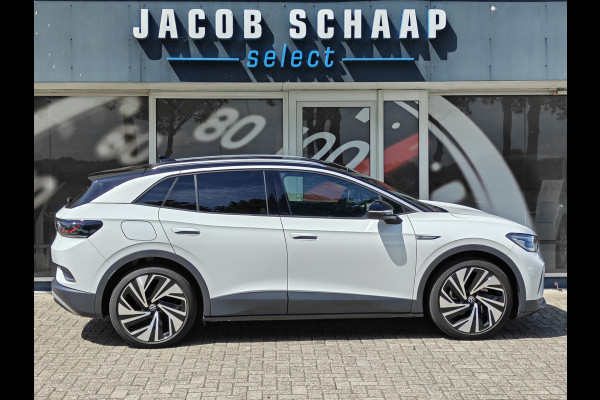 Volkswagen ID.4 First Max 77 kWh / Trekhaak / Warmtepomp / Panodak / 21" LM / Carplay / HU display