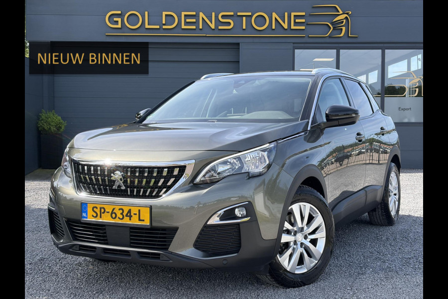 Peugeot 3008 1.2 PureTech Active 360°Camera,Navi,Carplay,Trekhaak,Lm velgen,D-riem vv in2023,Recent beurt gehad,N.A.P,131pk,Pdc,Apk tot 01-2027