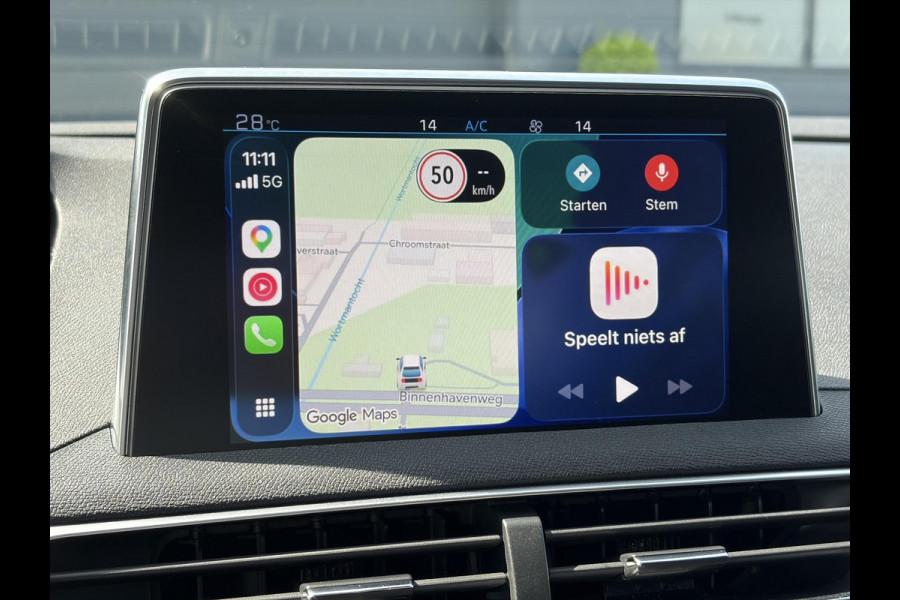 Peugeot 3008 1.2 PureTech Active 360°Camera,Navi,Carplay,Trekhaak,Lm velgen,D-riem vv in2023,Recent beurt gehad,N.A.P,131pk,Pdc,Apk tot 01-2027