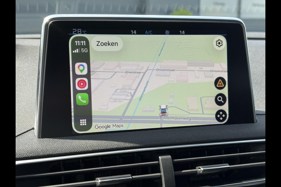 Peugeot 3008 1.2 PureTech Active 360°Camera,Navi,Carplay,Trekhaak,Lm velgen,D-riem vv in2023,Recent beurt gehad,N.A.P,131pk,Pdc,Apk tot 01-2027