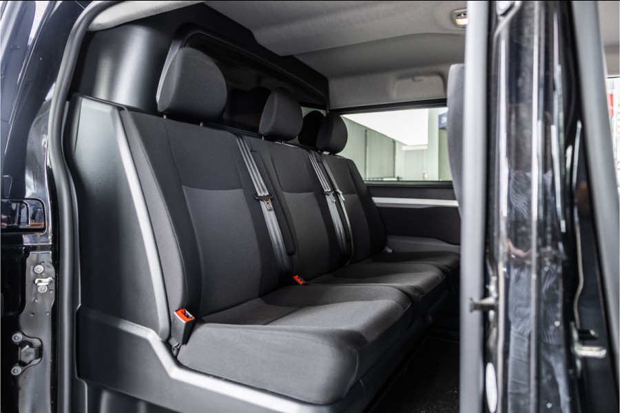 Opel Vivaro 2.0 BlueHDi L3 DC | Dubbel cabine | Automaat | 6-Zitter | Navigatie | Camera | CarPlay | Dodehoek detector | Imperiaal | Trekhaak | F1 Flippers | Airco | BPM Vrij | Dealer onderhouden | Nieuwe APK