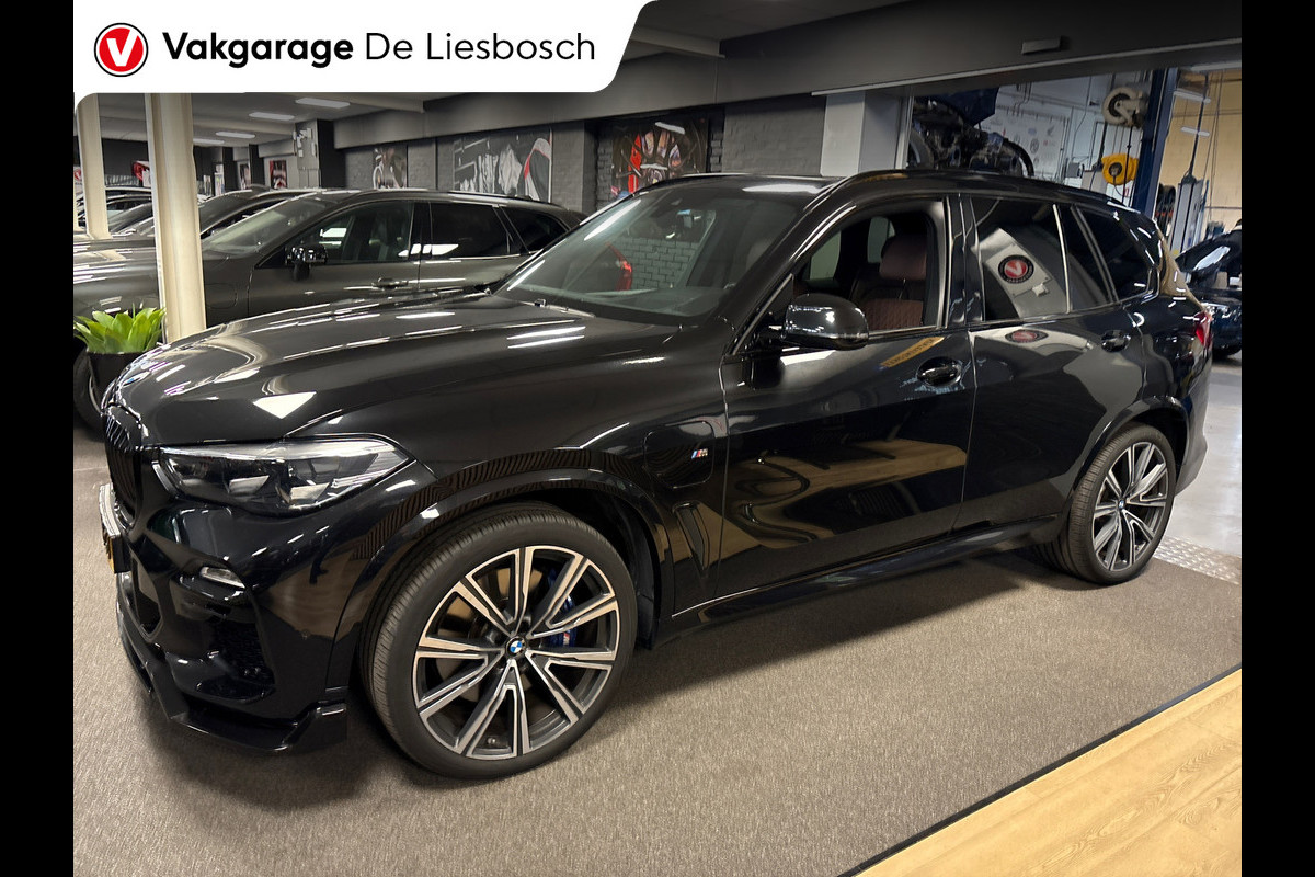 BMW X5 XDrive45e High Executive/SOH 93%/ M-pakket / pano / leer / head up/ Harman Kardon/luchtvering