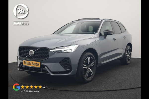 Volvo XC60 T6 AWD R-Design LONG RANGE PHEV 350pk Dealer O.H. | Panodak | Camera | Sportstoelen Memory & Verwarmd | Stuur Verwarmd | Google Assistent | Keyless | Cruise Control | Apple Carplay | DAB | Plug In Hybrid |