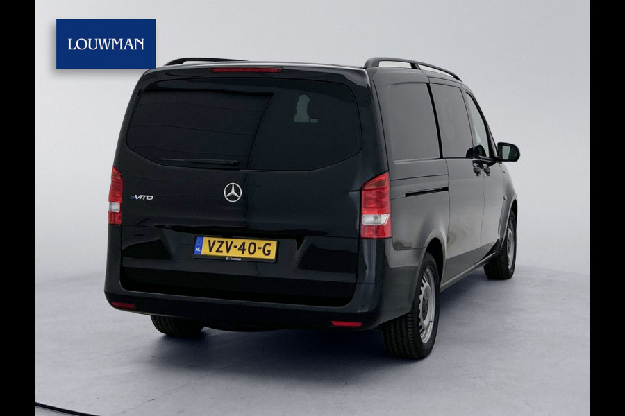 Mercedes-Benz eVito eVito Lang 66 kWh DC 266km WLTP Dubbele cabine 5 zitplaatsen Navigatie Snelladen Camera Schuifdeur L+R