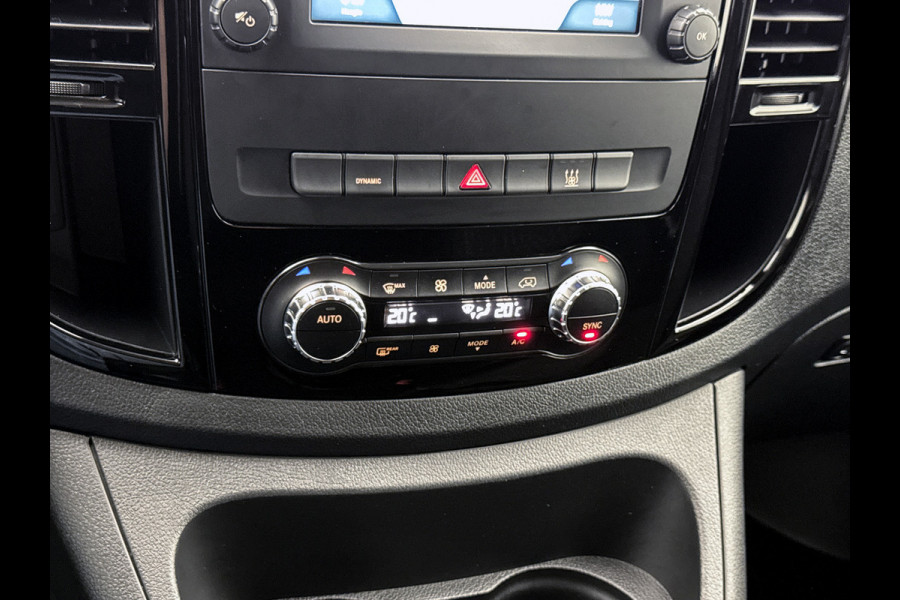 Mercedes-Benz eVito eVito Lang 66 kWh DC 266km WLTP Dubbele cabine 5 zitplaatsen Navigatie Snelladen Camera Schuifdeur L+R