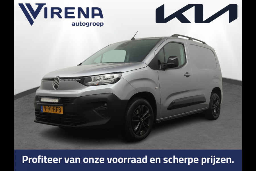 Citroën Berlingo 1.5 BlueHDi 130 EAT8 S&S L1 - Lichtmetalenvelgen - Sportpakket - Bullbar - Ledbar - AppleCarplay - Android Auto - Virena Zekerheidspakket 895 ,- 12 maanden BOVAG Garantie
