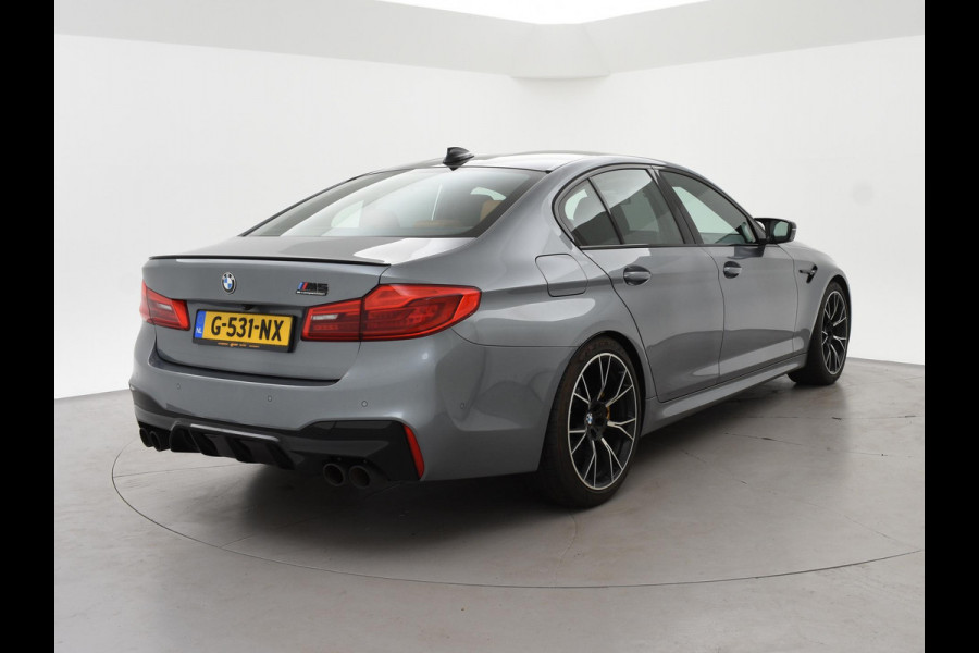 BMW M5 COMPETITION 625 PK ORIG. NL BTW + B&W | HEAD-UP | KERAMISCH | ADAPTIVE CRUISE | SCHERMEN ACHTERIN