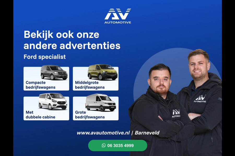 Ford Transit Connect 1.0 Ecoboost L2 | BPM Vrij | 3-Zitter | Navigatie | CarPlay | Camera | Stoelverwarming | Airco | MF Stuur | Dealer onderhouden | Nieuwe APK
