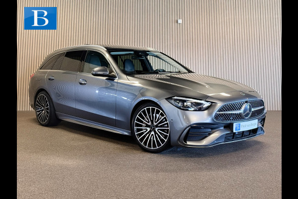 Mercedes-Benz C-Klasse Estate 220D AMG STYLING-PANORAMA-CAMERA-TREKHAAK-DODEHOEK-COMPLEET