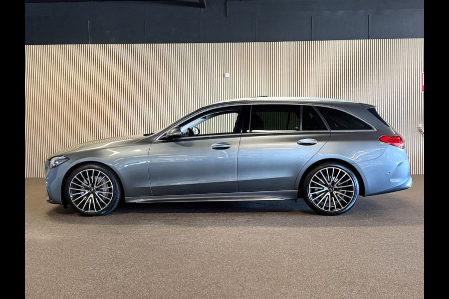 Mercedes-Benz C-Klasse Estate 220D AMG STYLING-PANORAMA-CAMERA-TREKHAAK-DODEHOEK-COMPLEET