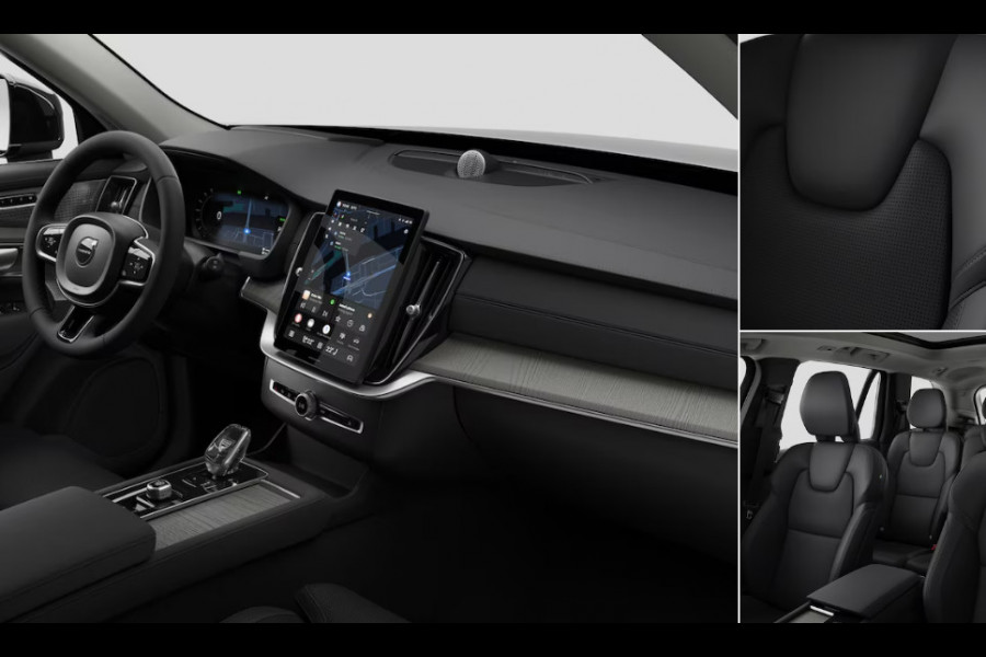 Volvo XC90 T8 406PK Automaat AWD Ultra Bright Executive Bowers & Wilkins / Luchtvering / Stoelventilatie / Head Up Display / 360 Camera / Massagestoelen / Elektrisch bedienbare stoelen met geheugen / Nappaleder /