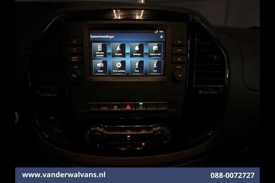 Mercedes-Benz Vito 114 CDI 9G-Tronic Automaat 136pk L3H1 XL Euro6 Airco | Navigatie | Camera | Cruisecontrol | Apple Carplay Android Auto, Parkeersensoren, Bijrijdersbank