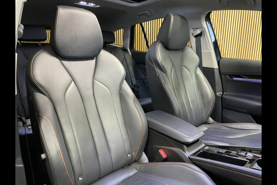 Škoda ENYAQ iV 80|92%SOH|GROTE ACCU|BLACK EDITION|TREKHAAK|ACC|LEDER|PANO|STOEL+STUURVERW|CARPLAY|CAMERA|NAVI|INCL.BTW|1e EIGENAAR