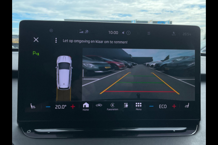 Škoda ENYAQ iV 80|92%SOH|GROTE ACCU|BLACK EDITION|TREKHAAK|ACC|LEDER|PANO|STOEL+STUURVERW|CARPLAY|CAMERA|NAVI|INCL.BTW|1e EIGENAAR