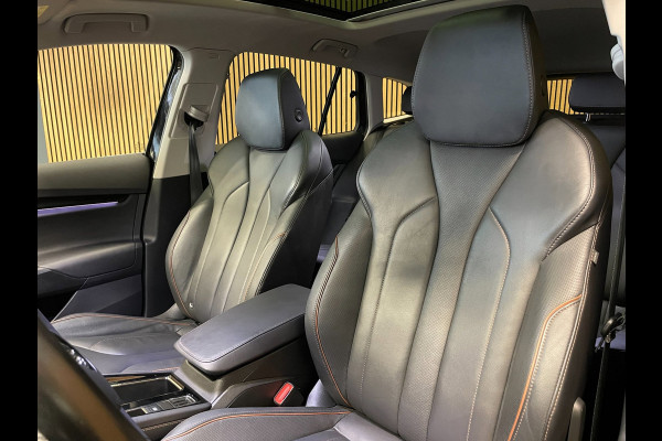 Škoda ENYAQ iV 80|92%SOH|GROTE ACCU|BLACK EDITION|TREKHAAK|ACC|LEDER|PANO|STOEL+STUURVERW|CARPLAY|CAMERA|NAVI|INCL.BTW|1e EIGENAAR