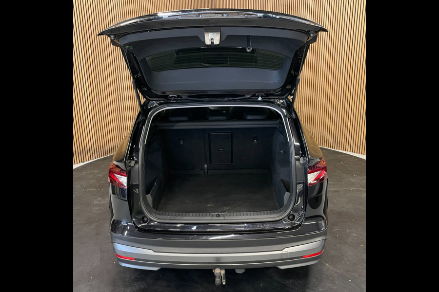 Škoda ENYAQ iV 80|92%SOH|GROTE ACCU|BLACK EDITION|TREKHAAK|ACC|LEDER|PANO|STOEL+STUURVERW|CARPLAY|CAMERA|NAVI|INCL.BTW|1e EIGENAAR