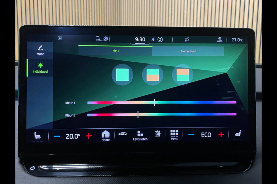 Škoda ENYAQ iV 80|92%SOH|GROTE ACCU|BLACK EDITION|TREKHAAK|ACC|LEDER|PANO|STOEL+STUURVERW|CARPLAY|CAMERA|NAVI|INCL.BTW|1e EIGENAAR