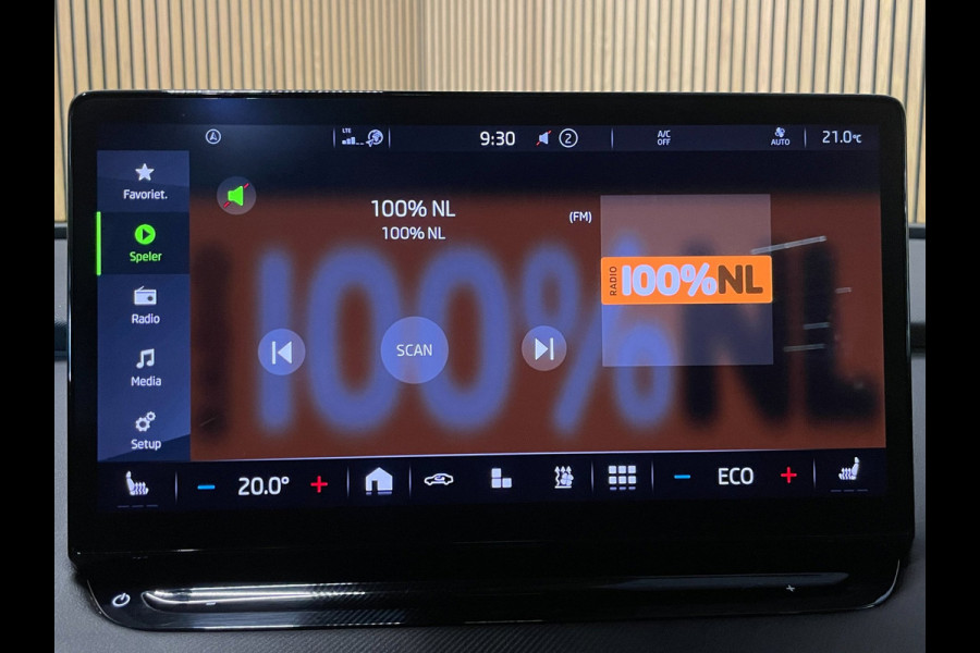 Škoda ENYAQ iV 80|92%SOH|GROTE ACCU|BLACK EDITION|TREKHAAK|ACC|LEDER|PANO|STOEL+STUURVERW|CARPLAY|CAMERA|NAVI|INCL.BTW|1e EIGENAAR