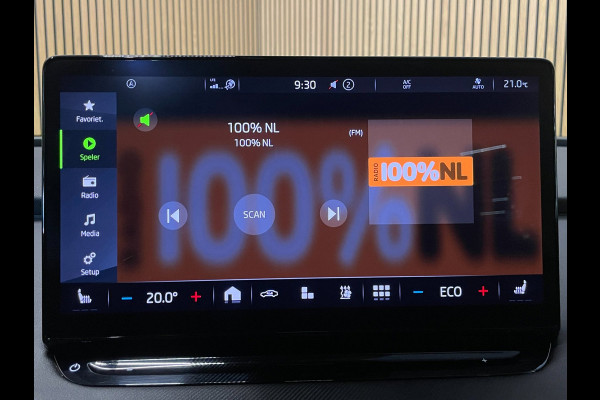 Škoda ENYAQ iV 80|92%SOH|GROTE ACCU|BLACK EDITION|TREKHAAK|ACC|LEDER|PANO|STOEL+STUURVERW|CARPLAY|CAMERA|NAVI|INCL.BTW|1e EIGENAAR