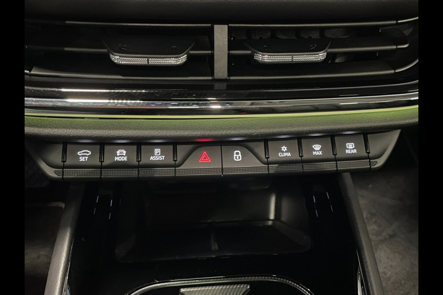 Škoda ENYAQ iV 80|92%SOH|GROTE ACCU|BLACK EDITION|TREKHAAK|ACC|LEDER|PANO|STOEL+STUURVERW|CARPLAY|CAMERA|NAVI|INCL.BTW|1e EIGENAAR