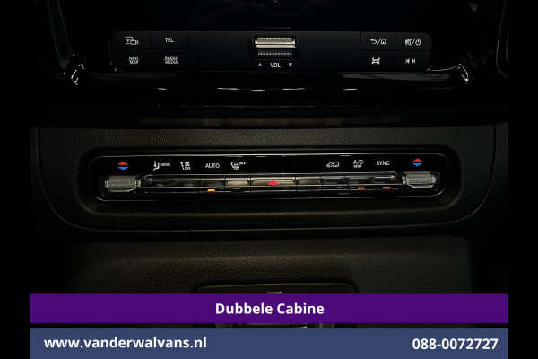 Mercedes-Benz Vito 116 CDI 164pk 9G-Tronic Automaat L2H1 Dubbele Cabine Fabrieksgarantie Euro6 Airco | 2x Zijdeur | 5-Zits | Camera | Navigatie LED, LM Velgen, 2500kg Trekhaak, Adaptieve Cruisecontrol, Parkeersensoren, MBUX