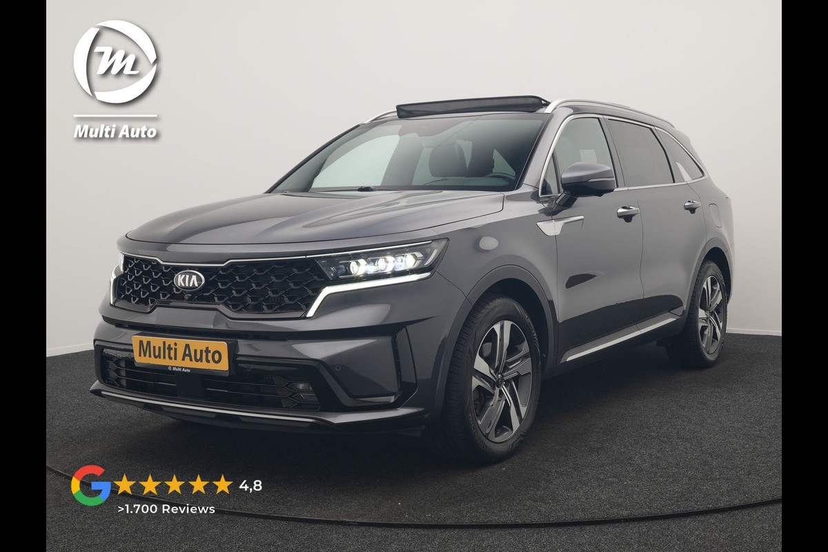 Kia Sorento 1.6 T-GDI 4WD ExecutiveLine PHEV 265pk Dealer O.H. | Trekhaak Afn. | Panodak | Adaptive Cruise | Head Up | 360 Camera | Bose Audio | Luxe Lederen Comfortstoelen Memory & Ventilatie | Stoelen & Stuur Verwarmd | Blis | Keyless | Plug In Hybrid