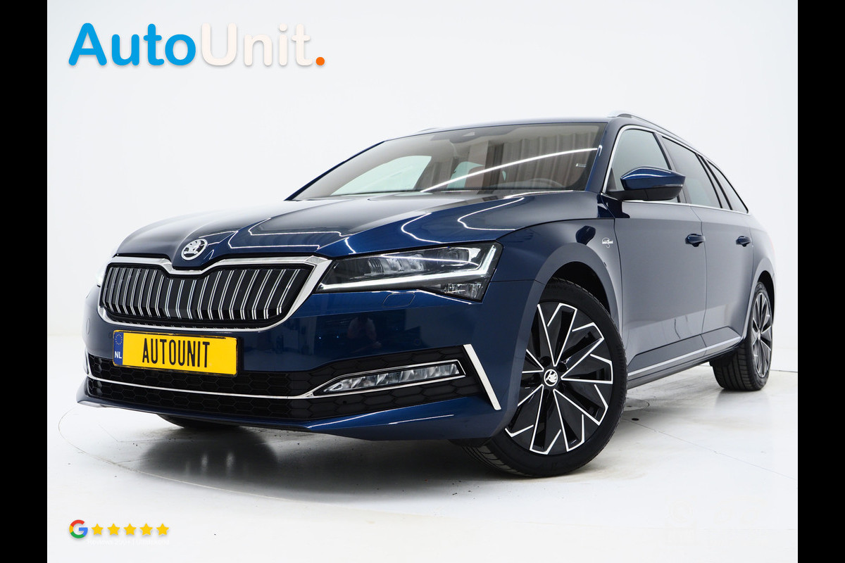 Škoda Superb Combi 1.4 TSI iV Laurin & Klement | Leder | Canton | Adaptive Cruise | Keyless | Memory | Stoelkoeling | Carplay