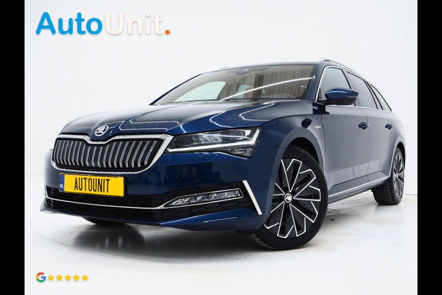 Škoda Superb Combi 1.4 TSI iV Laurin & Klement | Leder | Canton | Adaptive Cruise | Keyless | Memory | Stoelkoeling | Carplay