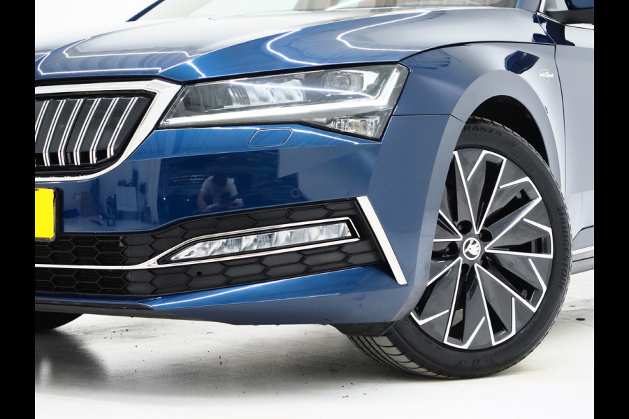 Škoda Superb Combi 1.4 TSI iV Laurin & Klement | Leder | Canton | Adaptive Cruise | Keyless | Memory | Stoelkoeling | Carplay