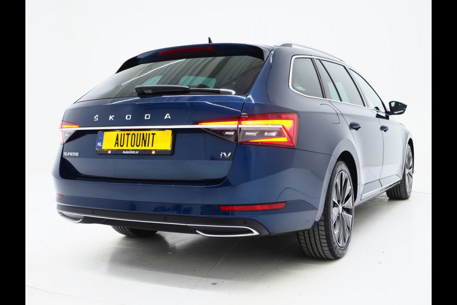 Škoda Superb Combi 1.4 TSI iV Laurin & Klement | Leder | Canton | Adaptive Cruise | Keyless | Memory | Stoelkoeling | Carplay