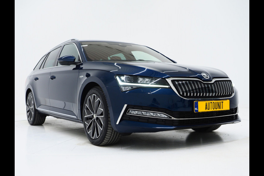 Škoda Superb Combi 1.4 TSI iV Laurin & Klement | Leder | Canton | Adaptive Cruise | Keyless | Memory | Stoelkoeling | Carplay