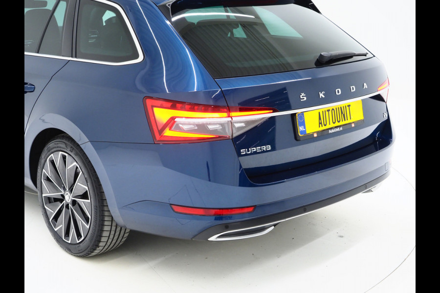 Škoda Superb Combi 1.4 TSI iV Laurin & Klement | Leder | Canton | Adaptive Cruise | Keyless | Memory | Stoelkoeling | Carplay