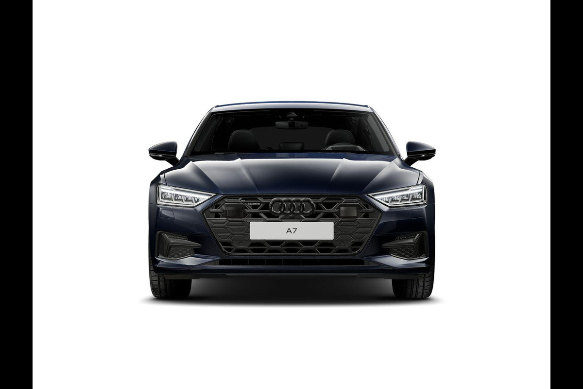 Audi A7 Sportback 50 TFSI e quattro Pro Line 299pk | Komt begin juli binnen | Lederen bekleding | Head up Display | Wegklapbare trekhaak  | 20 inch Lichtmetalen velgen | Verlengde garantie | Stoelverwarming