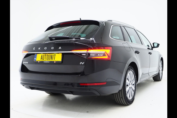 Škoda Superb Combi 1.4 TSI iV 218PK | Leder/Alcantara | Trekhaak | Memory | Virtual | Adaptive Cruise | PDC | Carplay