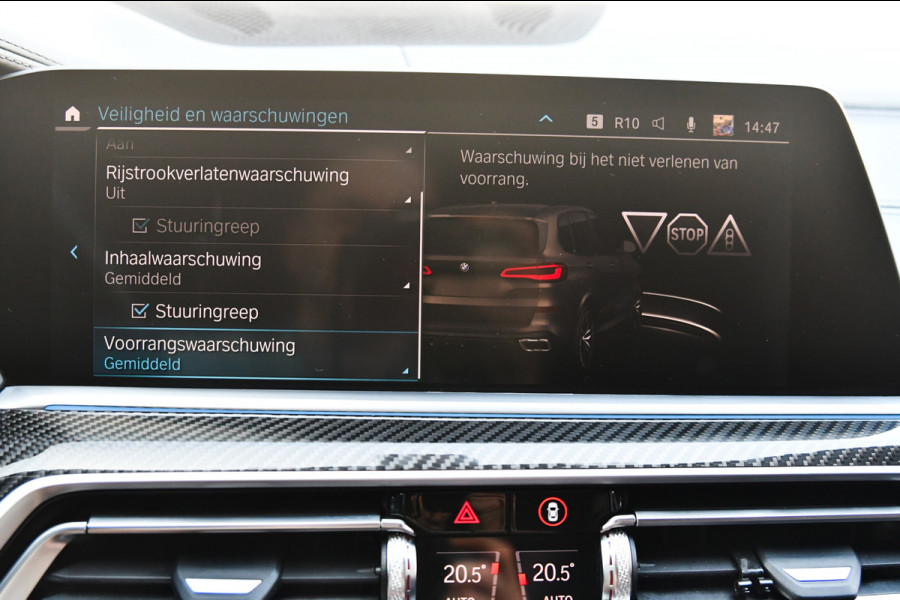 BMW X5 XDrive45e M-Sport, Massage, Laser, 22" Vossen, Comfort, Shadow, Luchtvering, Trekhaak, Pano, Ventilatie, Keyless, ACC, Full